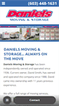 Mobile Screenshot of movedaniels.com